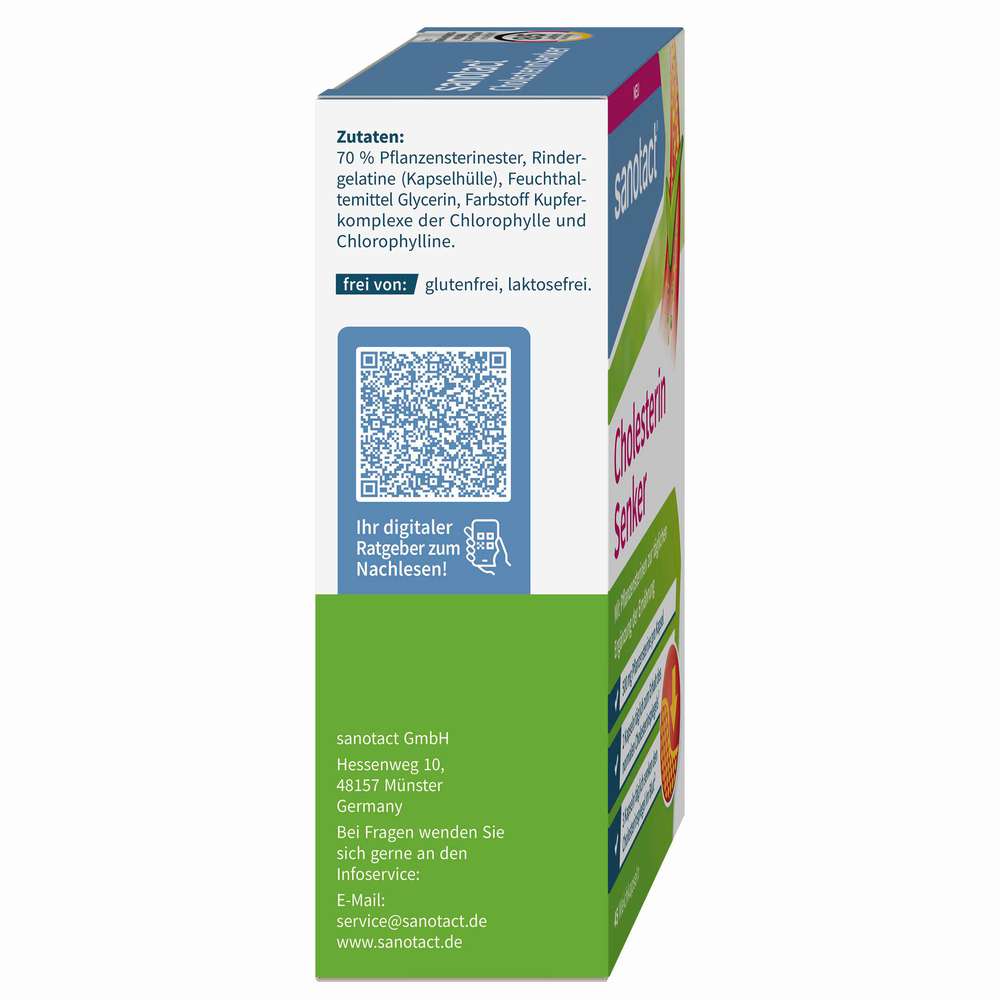 Produktabbildung sanotact Cholesterin Senker