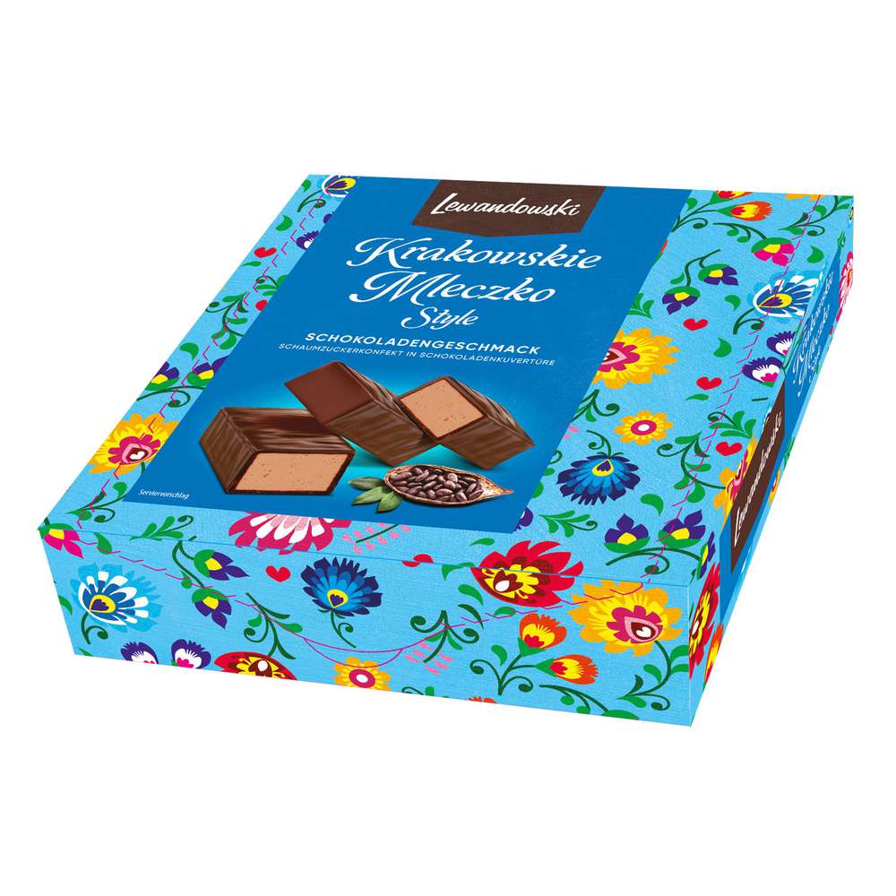 Produktabbildung Lewandowski Schaumzuckerkonfekt Schoko