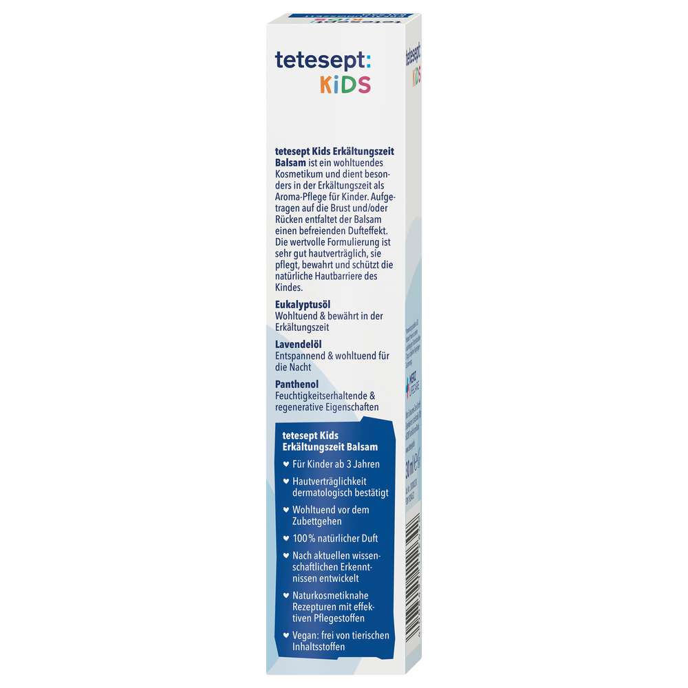 Produktabbildung tetesept Erkältungs-Balsam Kids