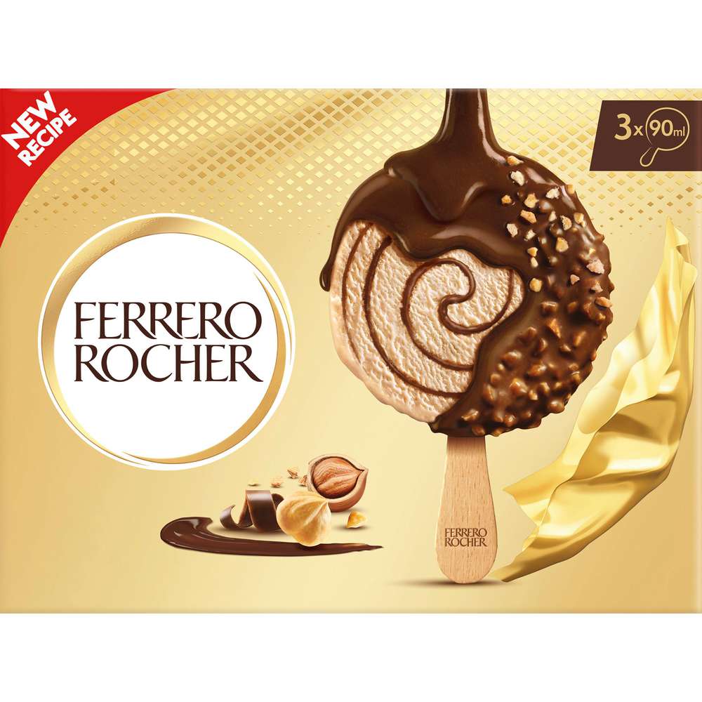 Produktabbildung Ferrero Stiel-Eis, Rocher Classic