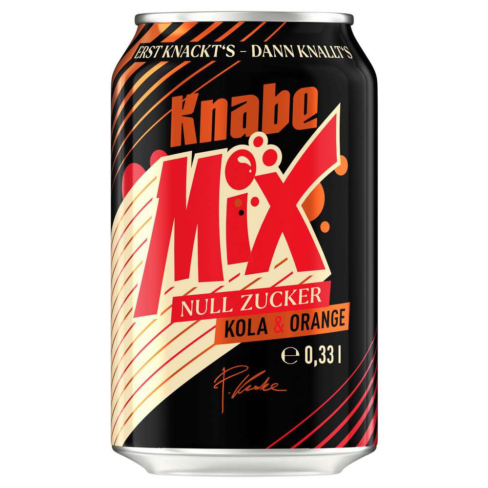Produktabbildung Knabe Kola-Orange-Mix ohne Zucker