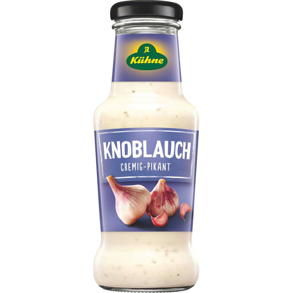 Produktabbildung Kühne Gourmet Sauce, Knoblauch