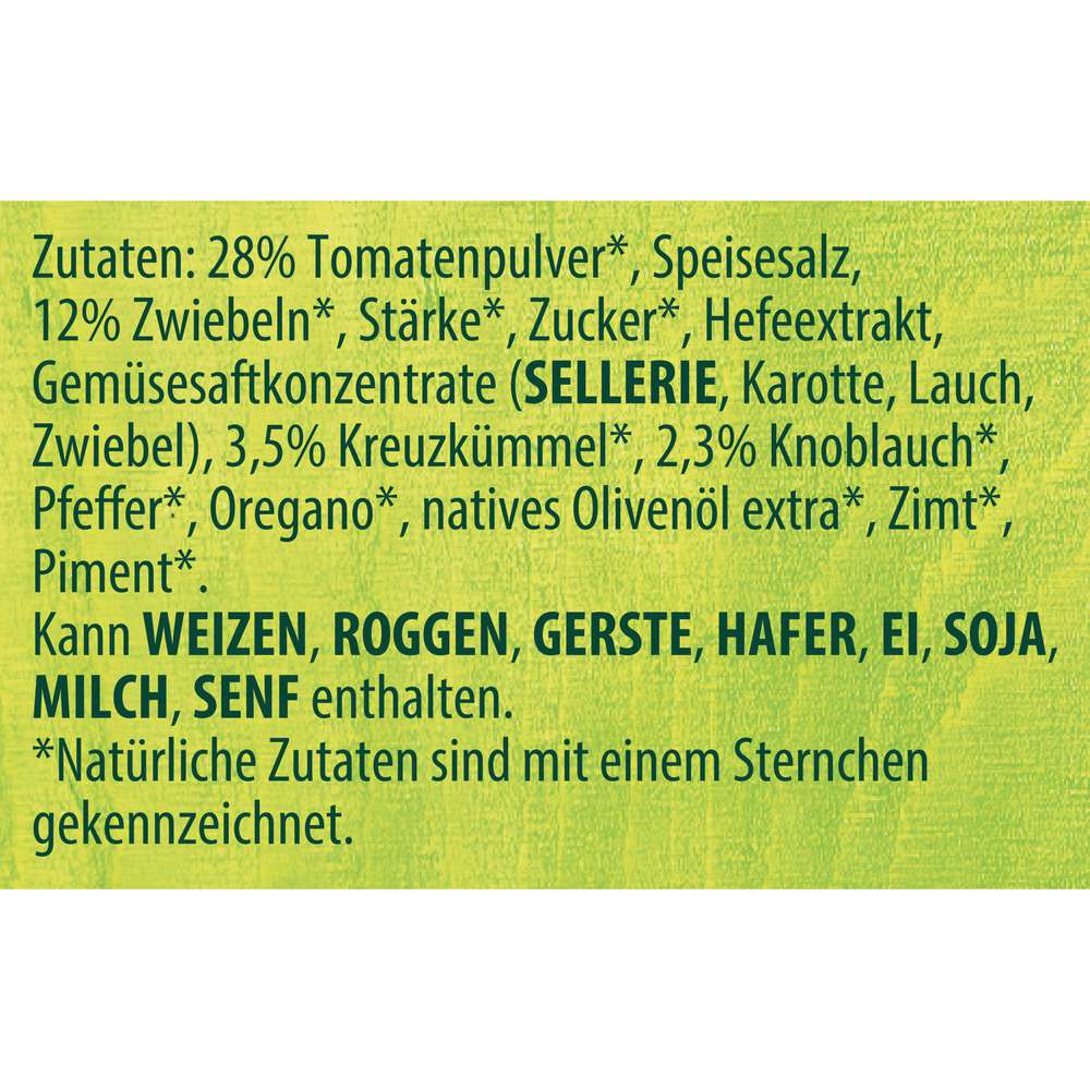 Produktabbildung Knorr Fix-Würzmischung, Gemüse Moussaka
