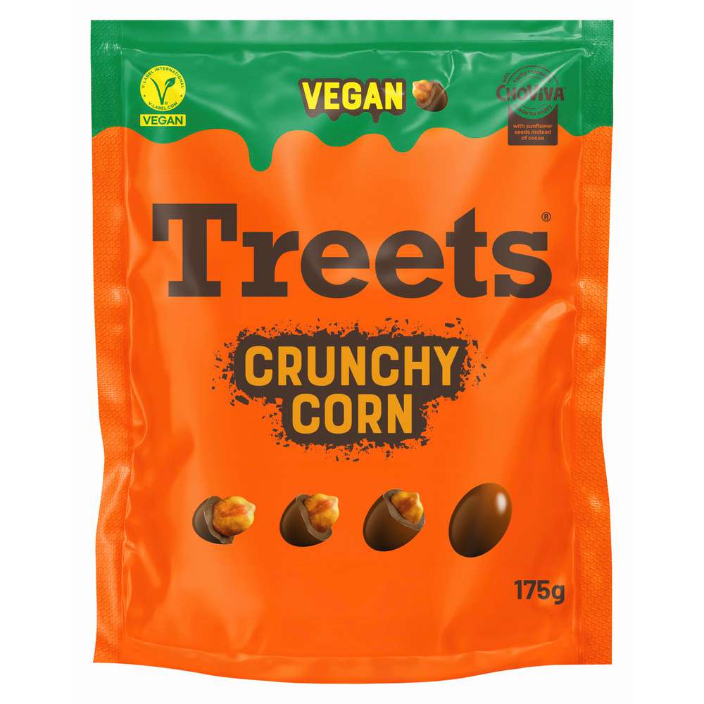 Produktabbildung Treets Vegane Peanuts ChoViva, Crunchy Corn