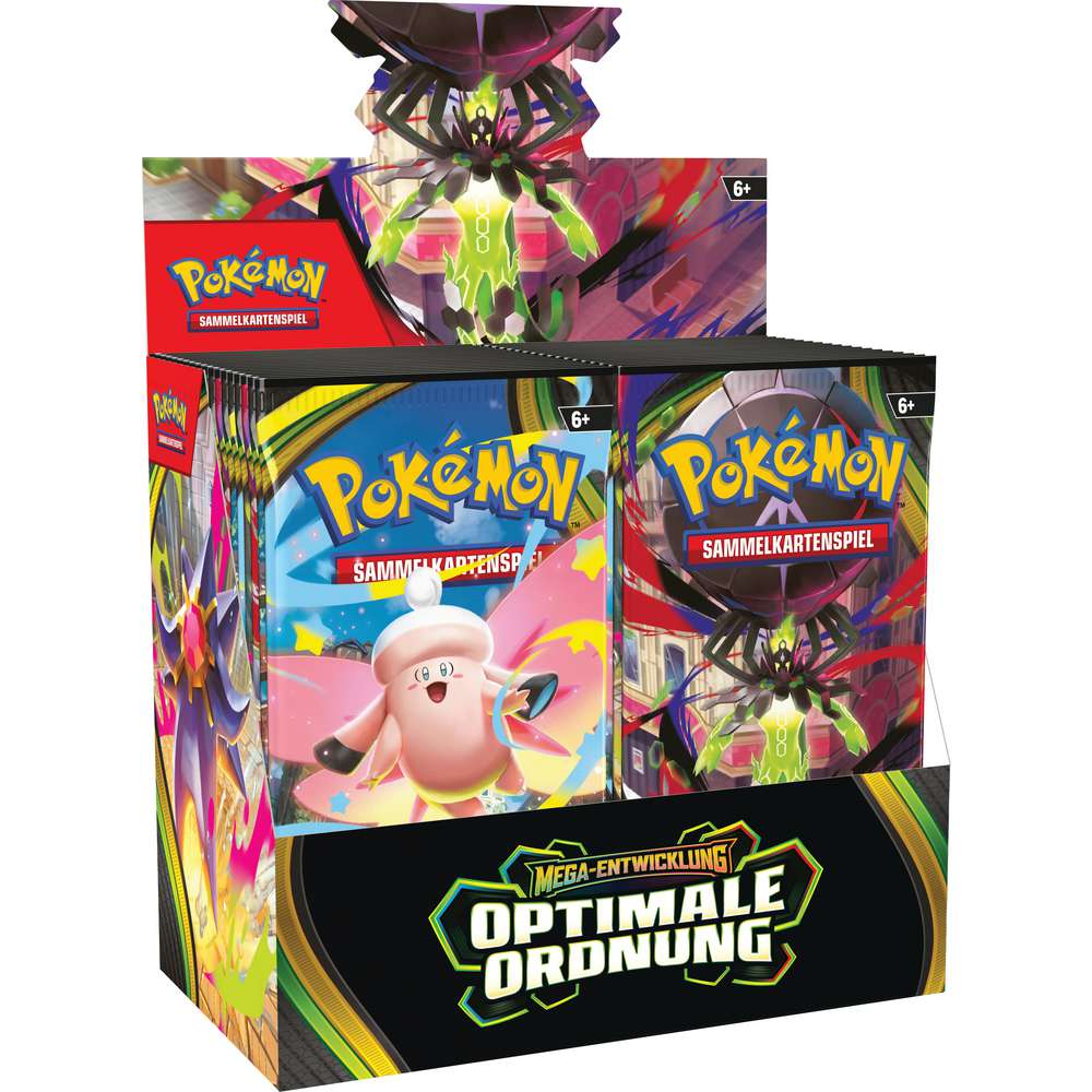 Produktabbildung Pokémon Sammelkarten ME03 Booster Pack PK08 Optimale Ordnung