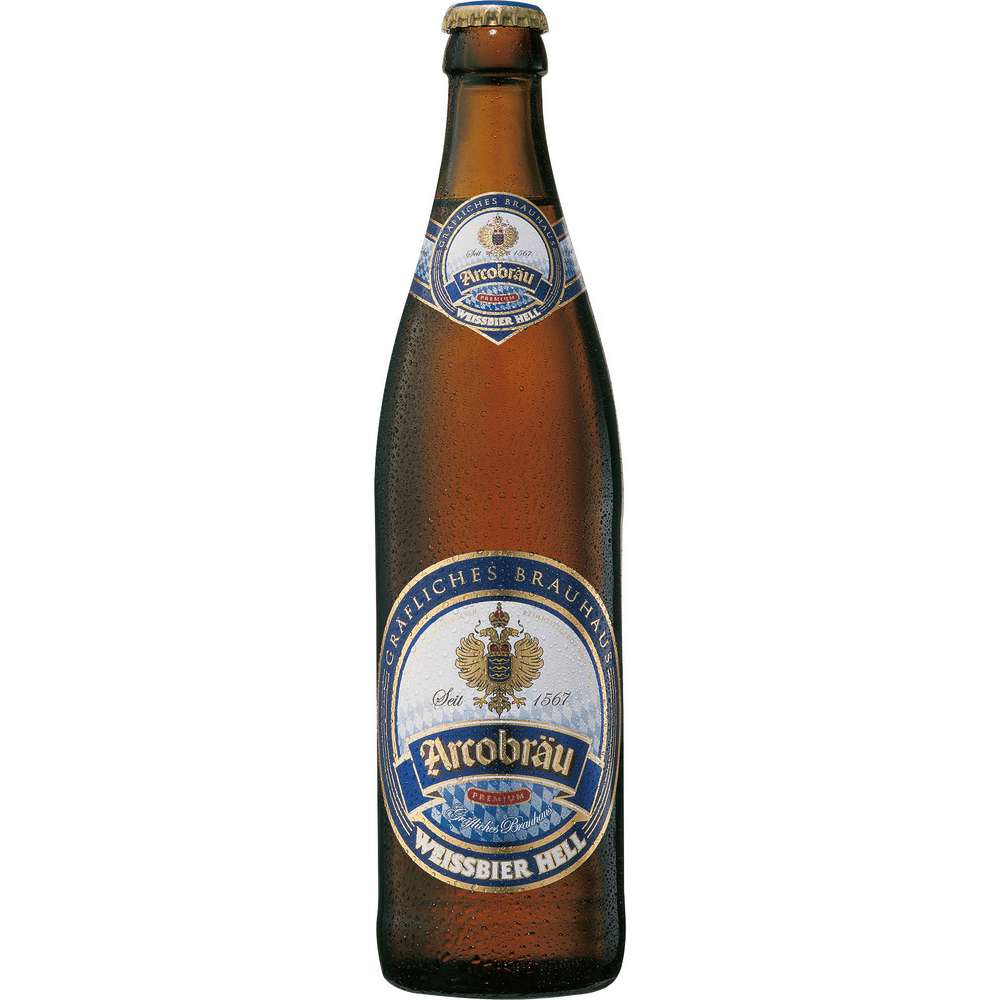 Produktabbildung Arcobräu Weizenbier, hell, 5,3%