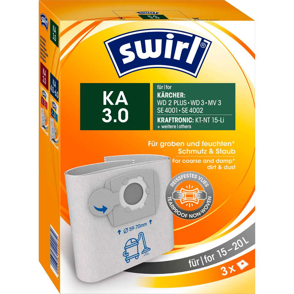 Produktabbildung Swirl Staubbeutel KA3.0