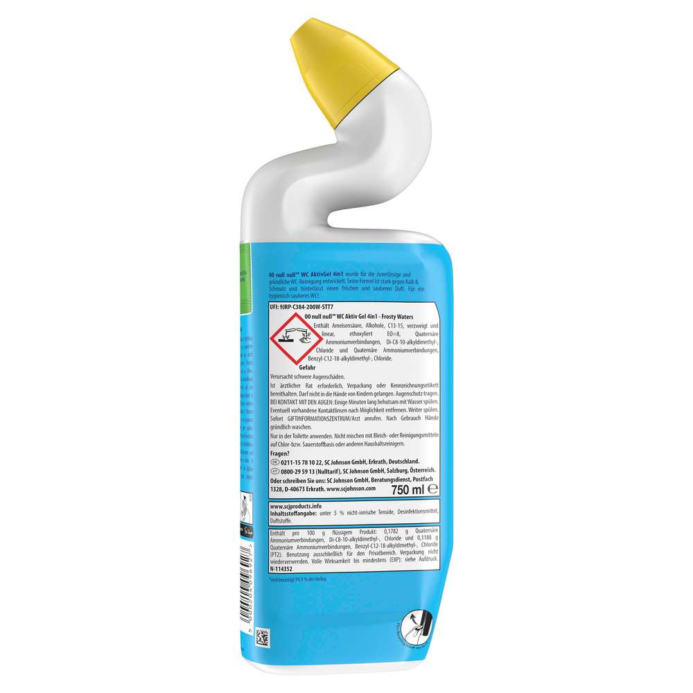Produktabbildung 00 null null WC Reniger Aktivgel 4in1, Cool Artic