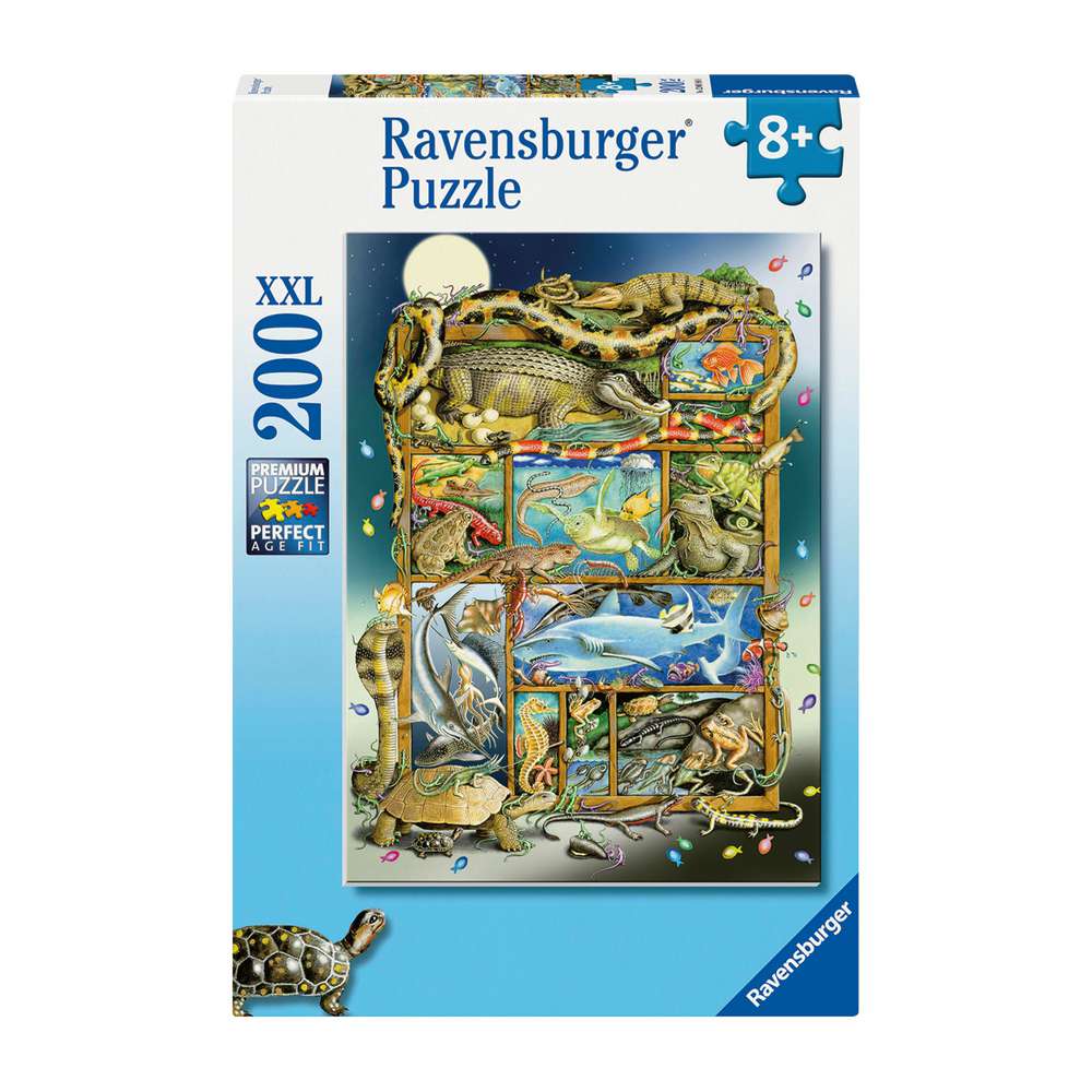 Produktabbildung Ravensburger Puzzle 200 Teile, Reptilien im Regal