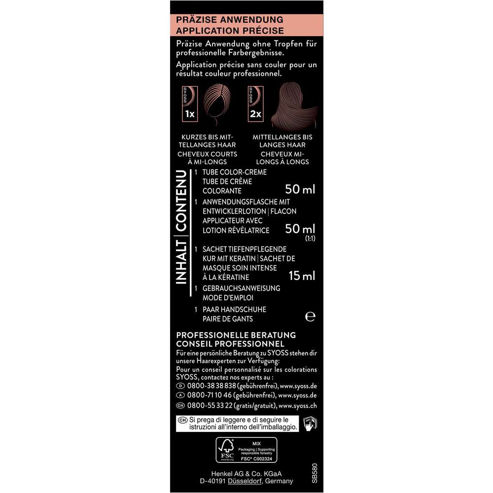Produktabbildung Syoss Permanente Coloration 5_8 Haselnuss