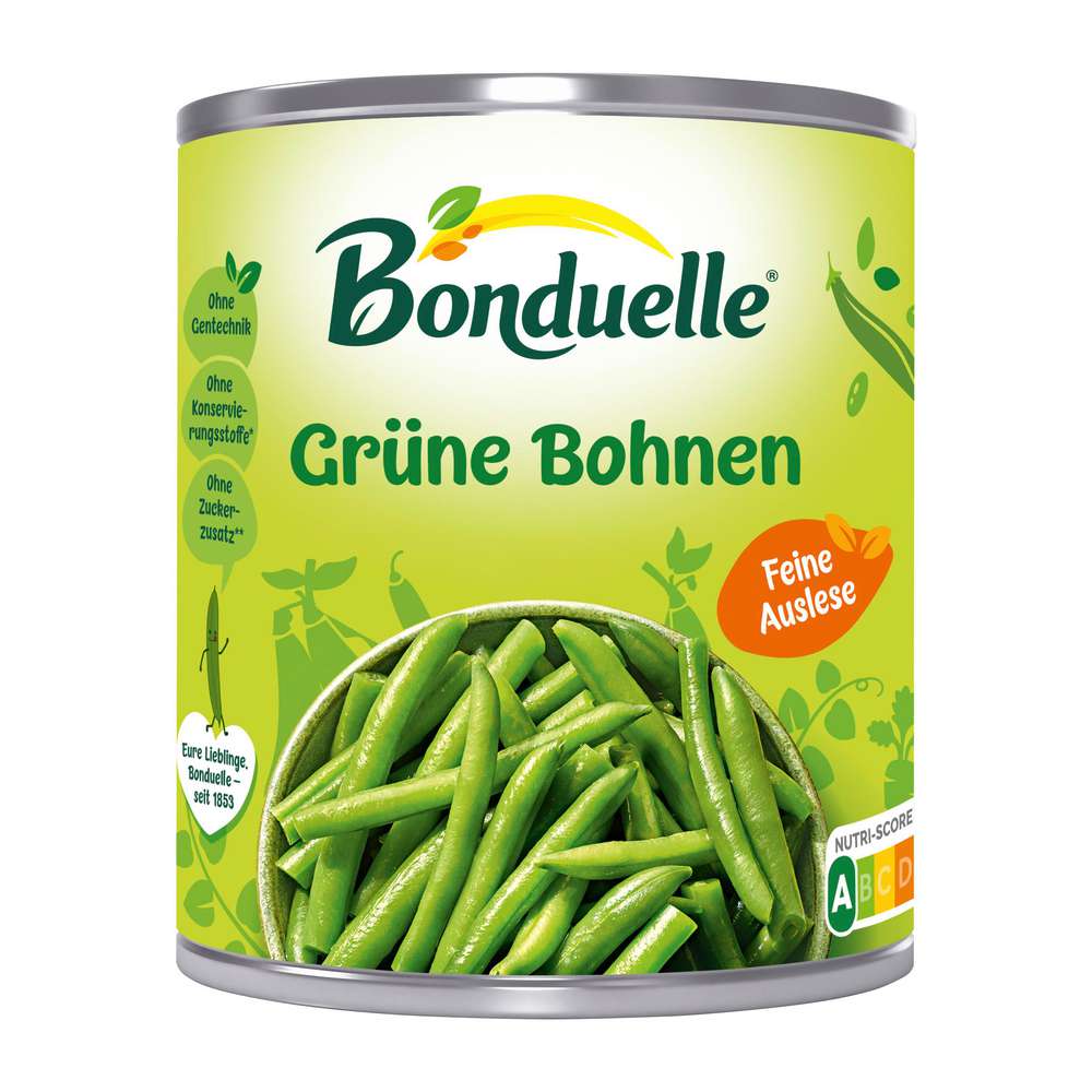 Produktabbildung Bonduelle Grüne Bohnen, Feine Auslese