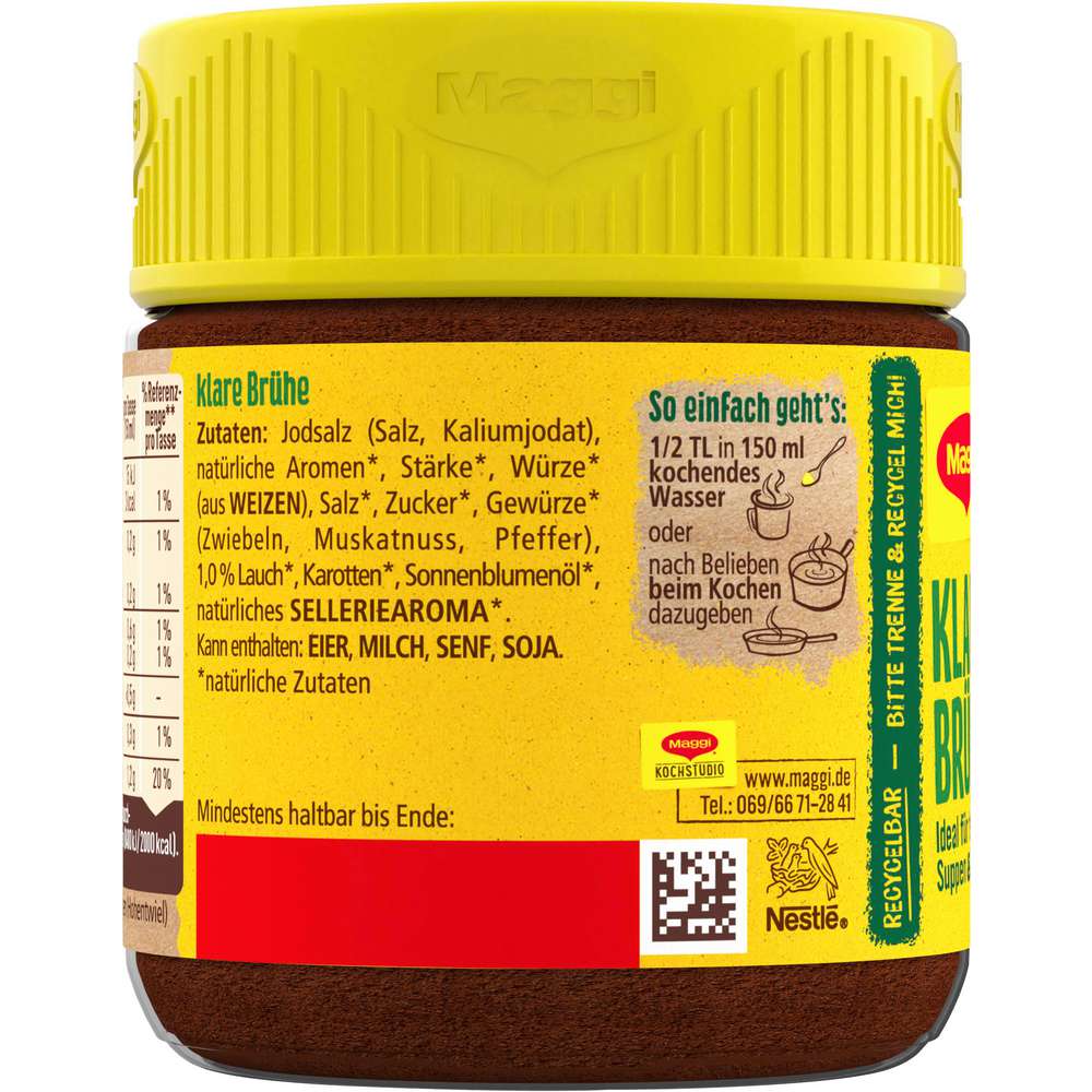 Produktabbildung Maggi Klare Brühe