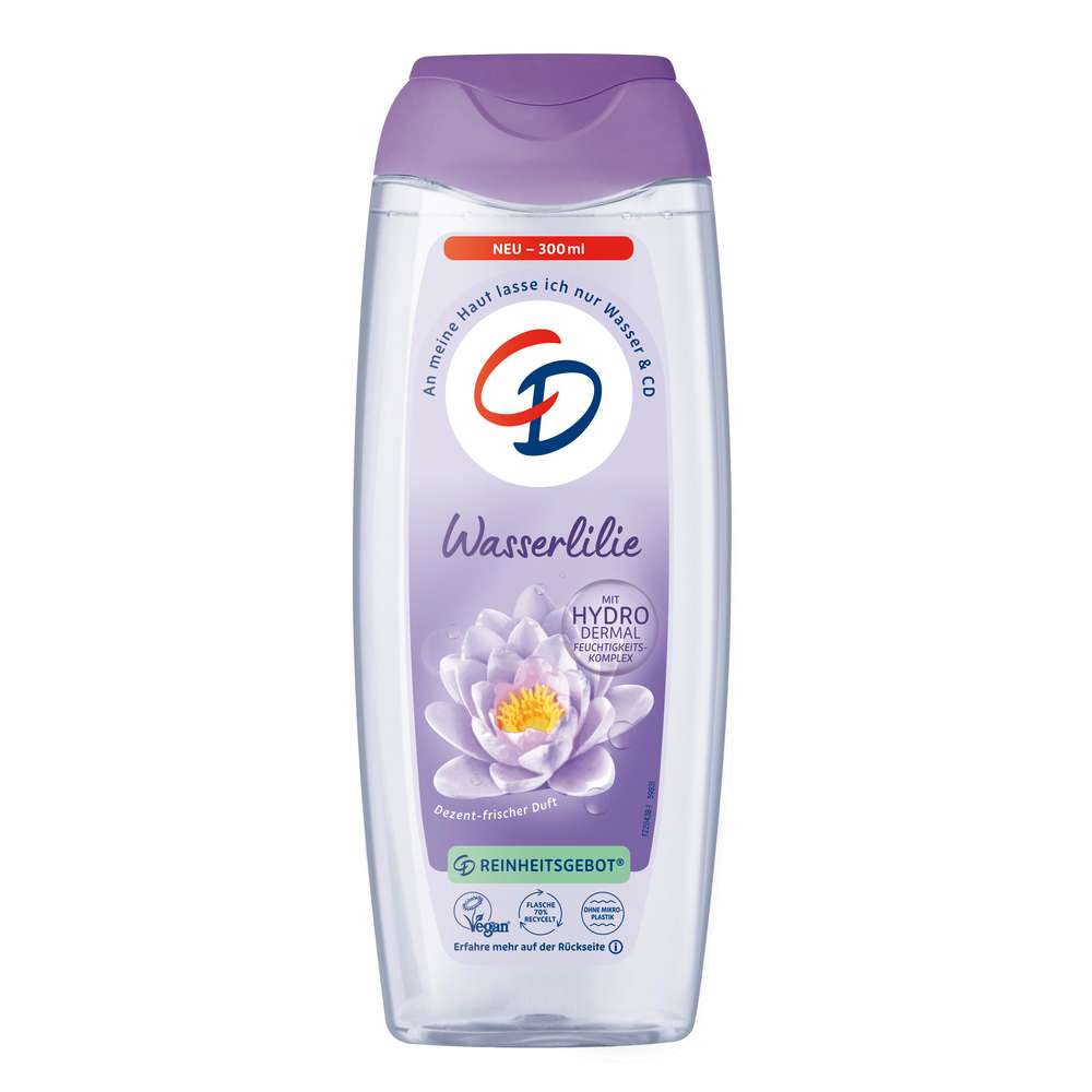 Produktabbildung CD Duschgel, Wasserlilie