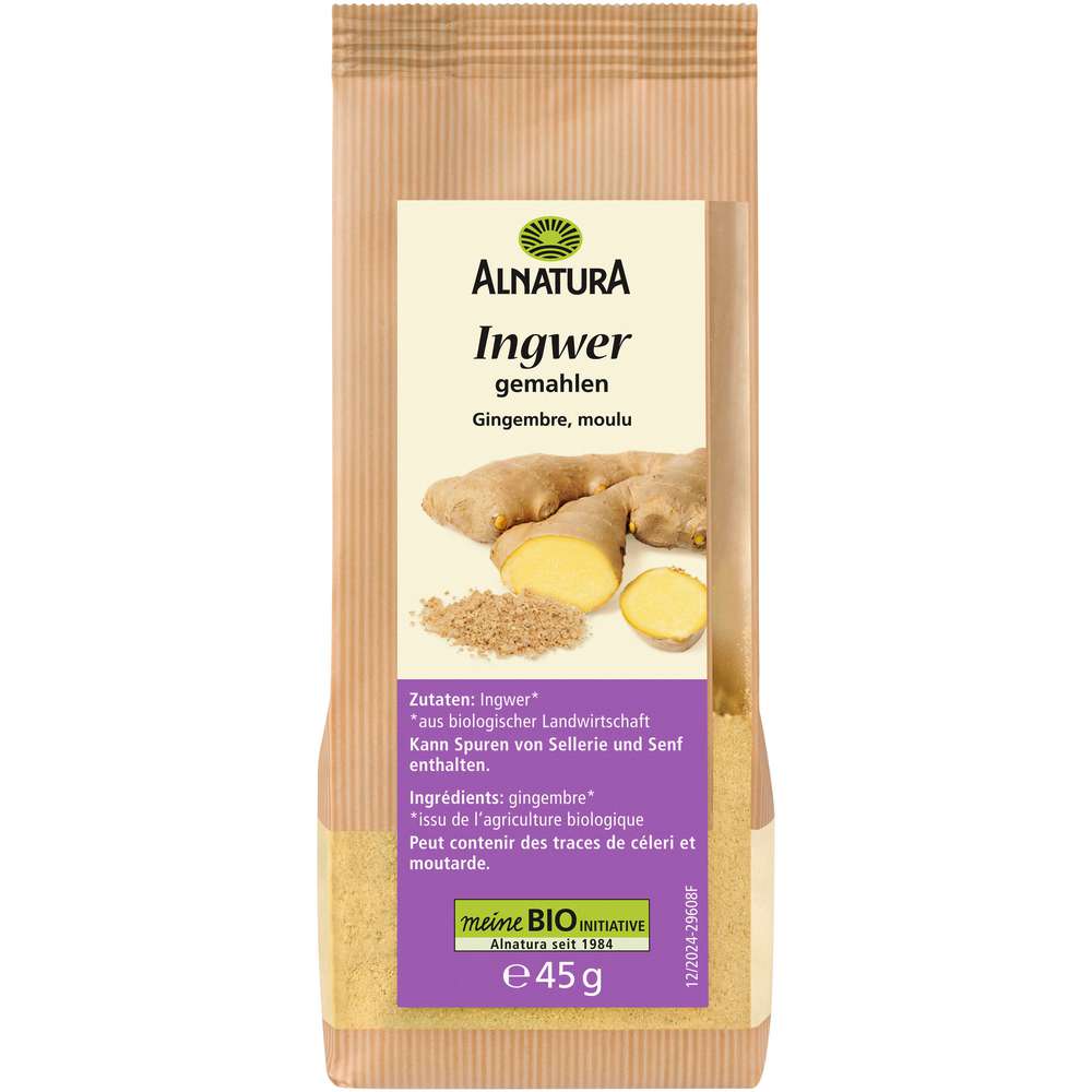 Produktabbildung Alnatura Bio Ingwer, gemahlen
