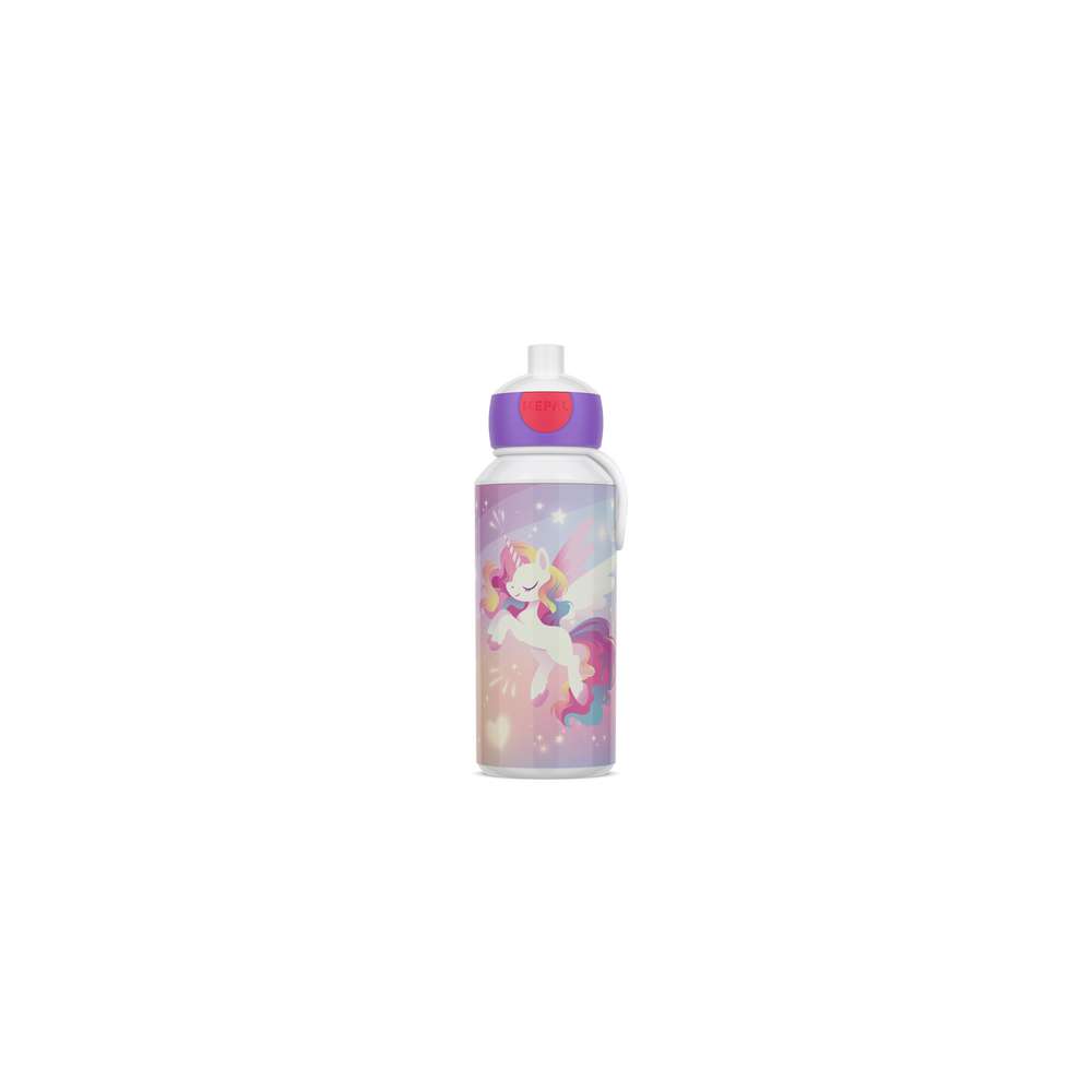 Produktabbildung Mepal Trinkflasche PopUp Campus Unicorn Glow