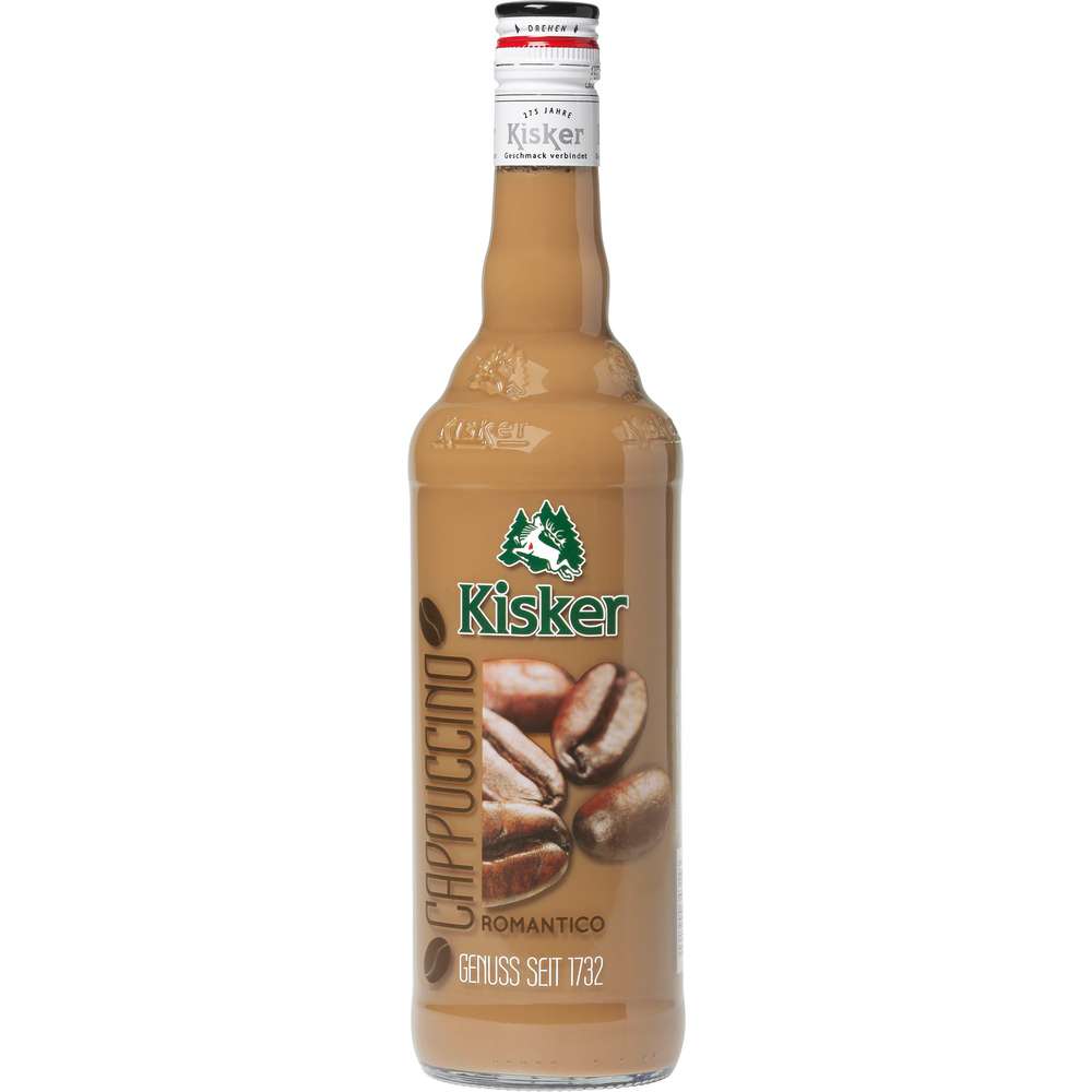 Produktabbildung Kisker Cream Likör Cappuccino, 15 %