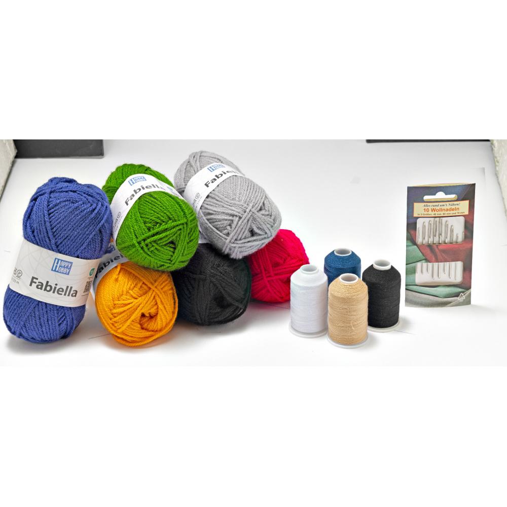 Produktabbildung keine Marke Verschiedene Kurzwarenartikel, je Artikel/50 g-Knäuel