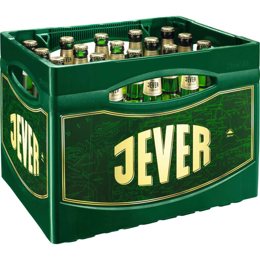 Produktabbildung Jever Pilsener Bier, 4,9 % (20x 0,500 Liter)