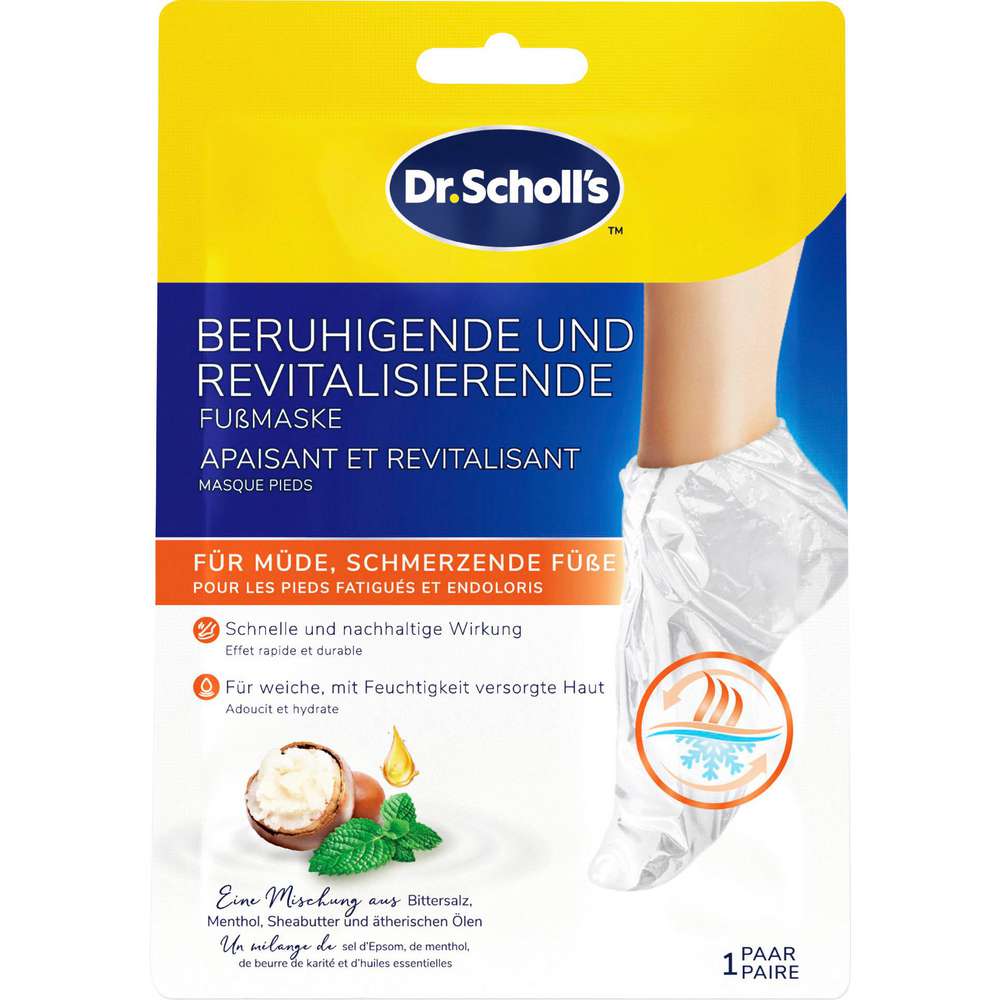 Produktabbildung Scholl Fußmaske, Beruhigend & Revitalisierend