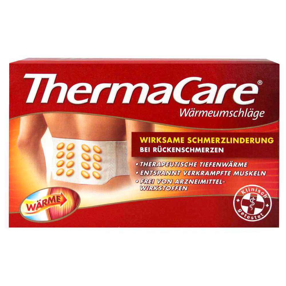 Produktabbildung ThermaCare Rückenumschläge S-XL