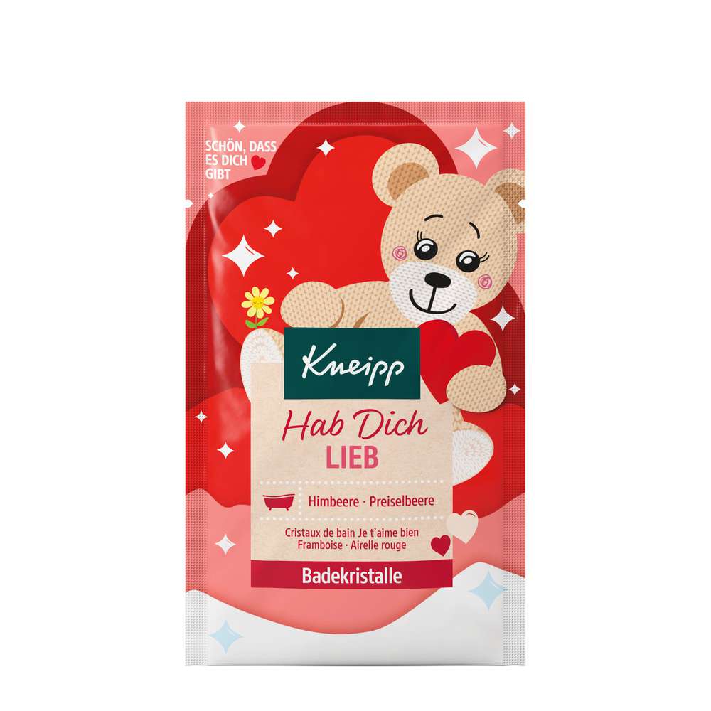 Produktabbildung Kneipp Badekristalle Hab dich lieb