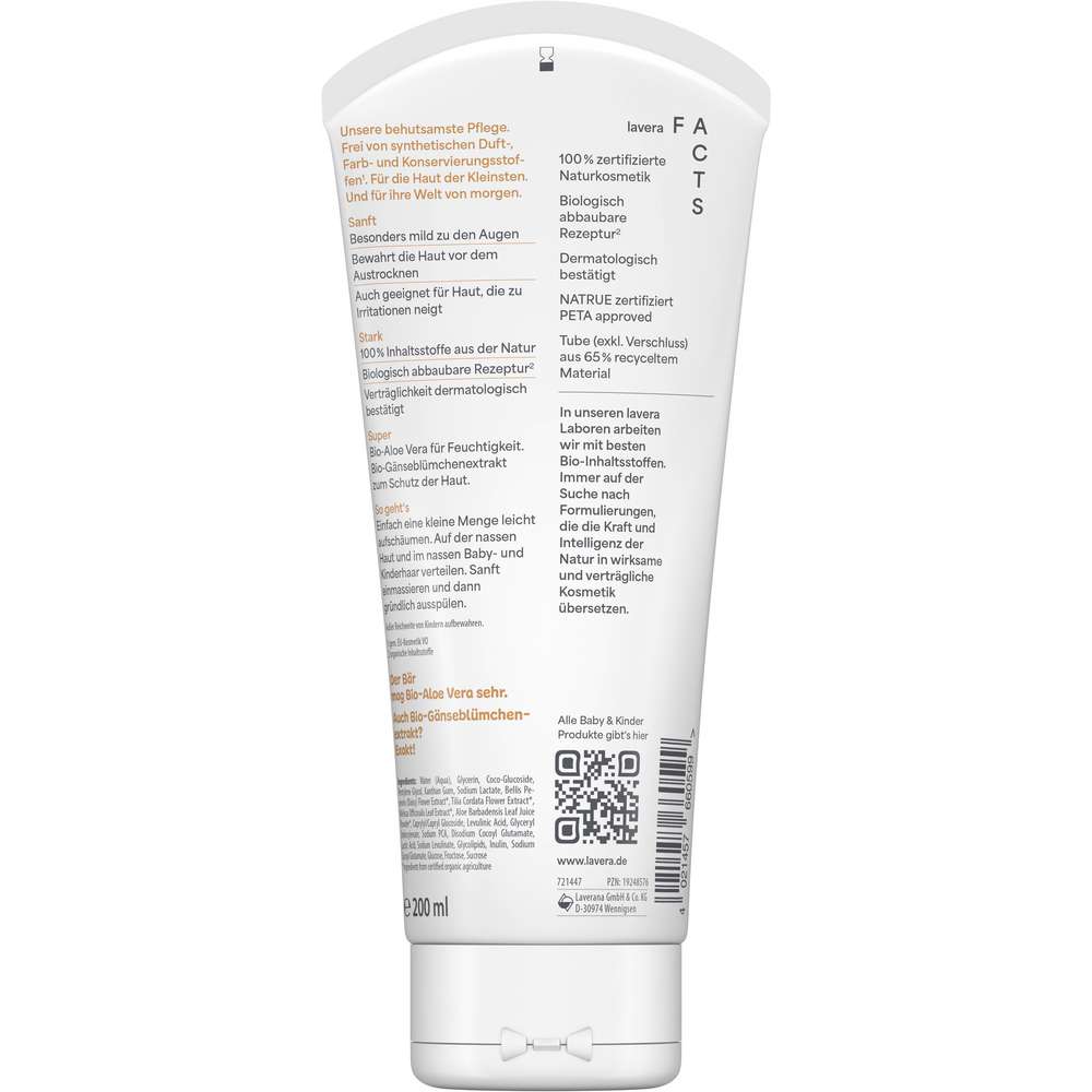 Produktabbildung lavera Waschlotion + Shampoo