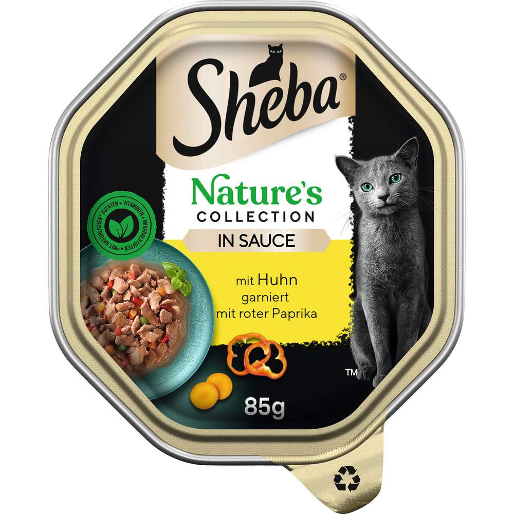 Produktabbildung Sheba Katzen-Nassfutter Nature´s Collection, Huhn/Paprika