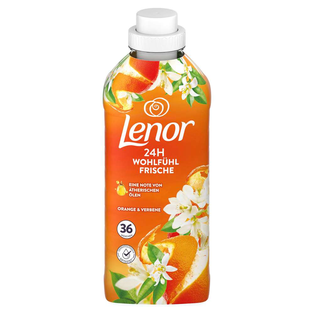 Produktabbildung Lenor Weichspüler, Orange & Verbena