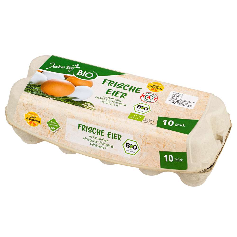 Produktabbildung Jeden Tag Bio Eier 