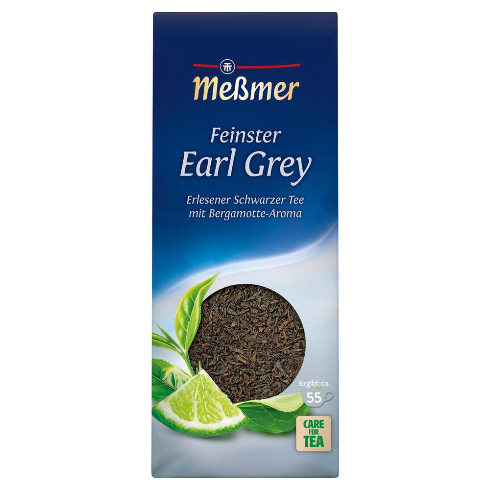 Produktabbildung Meßmer Schwarzer-Tee feinster Earl Grey, lose