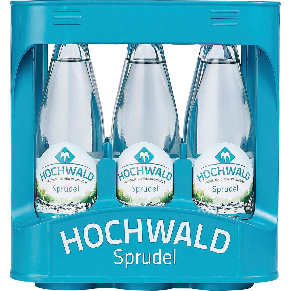Produktabbildung Hochwald Mineralwasser, Sprudel (9x 0,750 Liter)