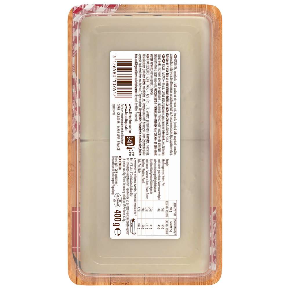 Produktabbildung Le Rustique Raclette l'Originale Käse