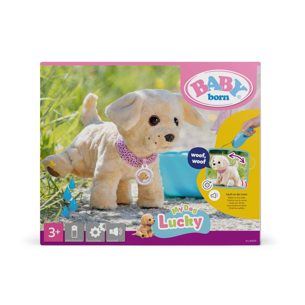 Produktabbildung Zapf Creation BABY born Mein Hund Lucky mit Box