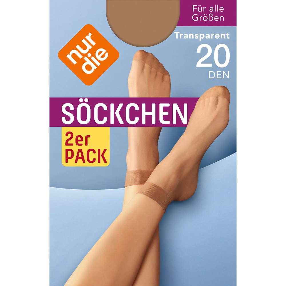 Produktabbildung Nur Die Socken 20 den, mandel, onesize