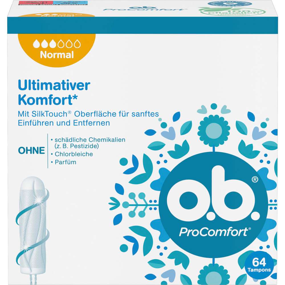 Produktabbildung o.b. Tampons ProComfort, Normal