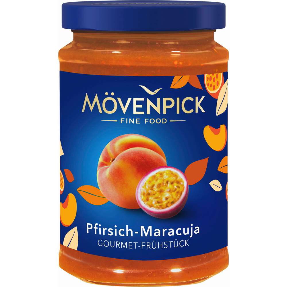 Produktabbildung Mövenpick Konfitüre Gourmet Frühstück, Pfirsich-Maracuja