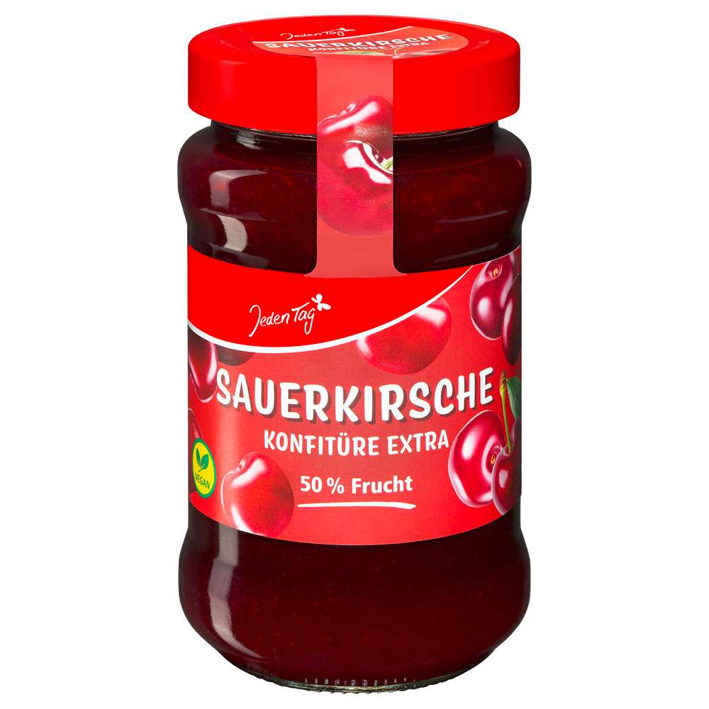 Produktabbildung Jeden Tag Konfitüre Extra Sauerkirsche