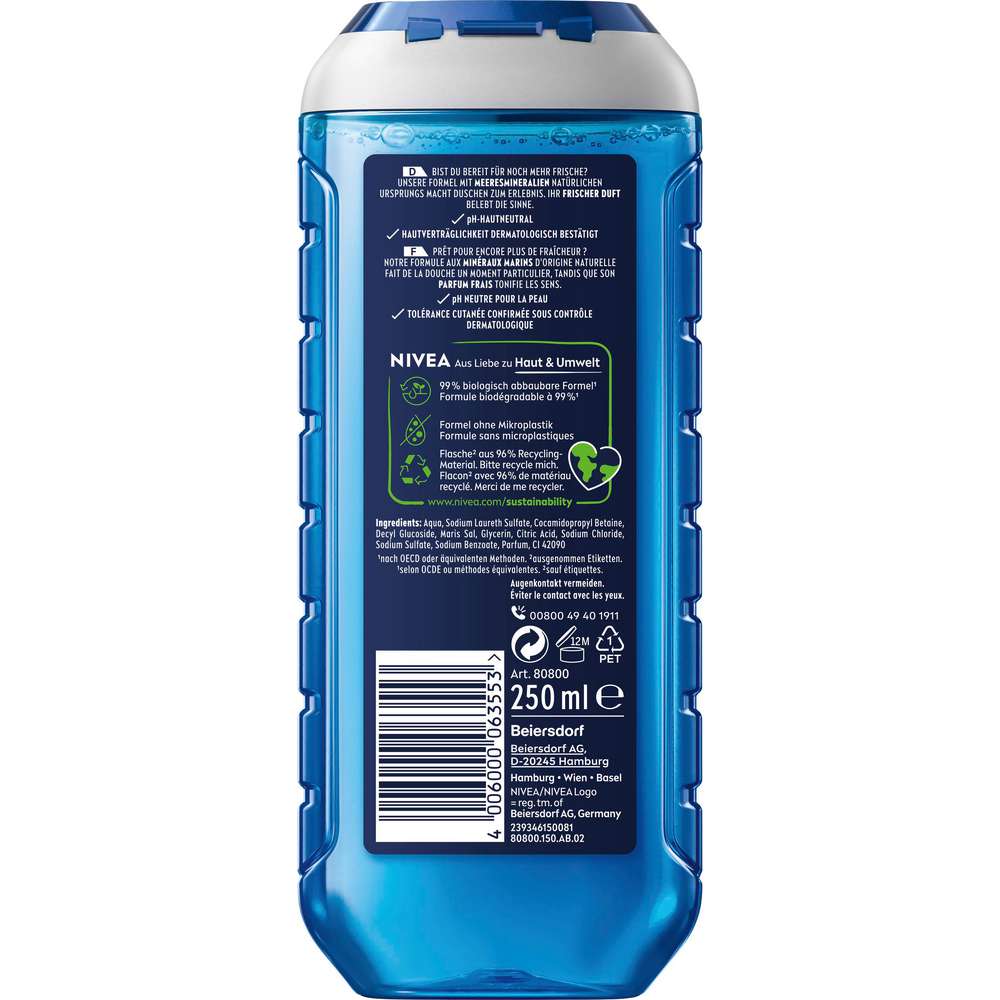 Produktabbildung Nivea Duschgel, Men Fresh Ocean