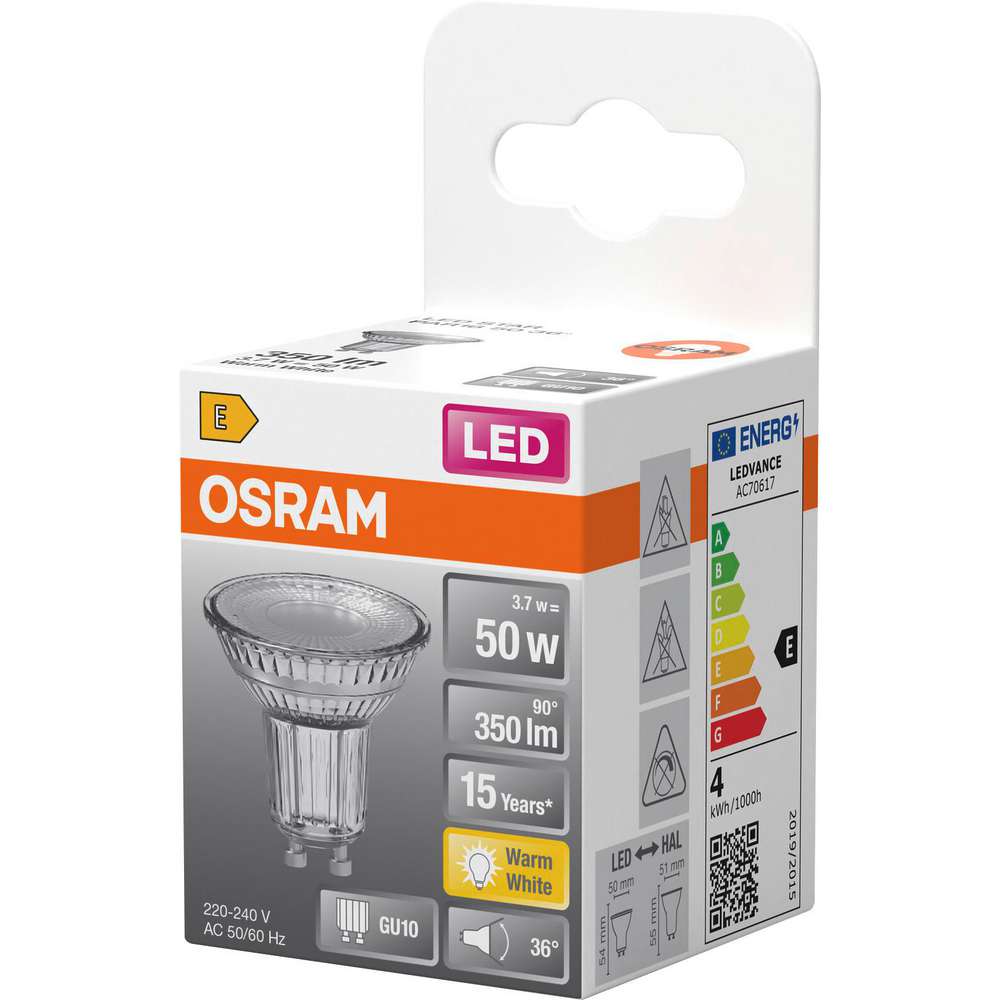 Produktabbildung Osram LED-Birne warm-Weiß