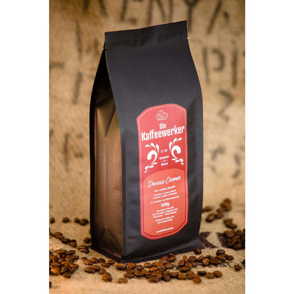 Produktabbildung Die Kaffeewerker Kaffee-Bohnen Donna Crema
