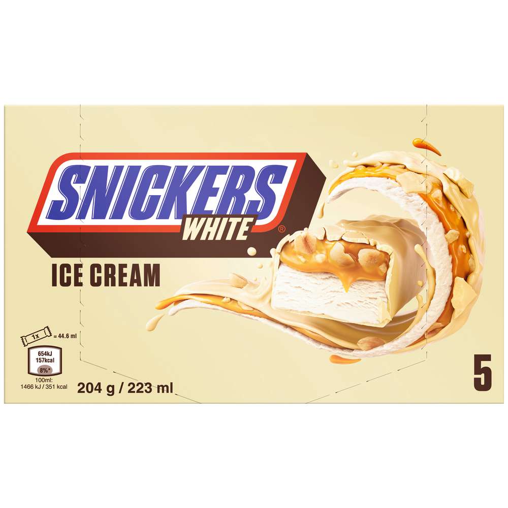 Produktabbildung Snickers Eis-Riegel, Erdnuss-Karamell