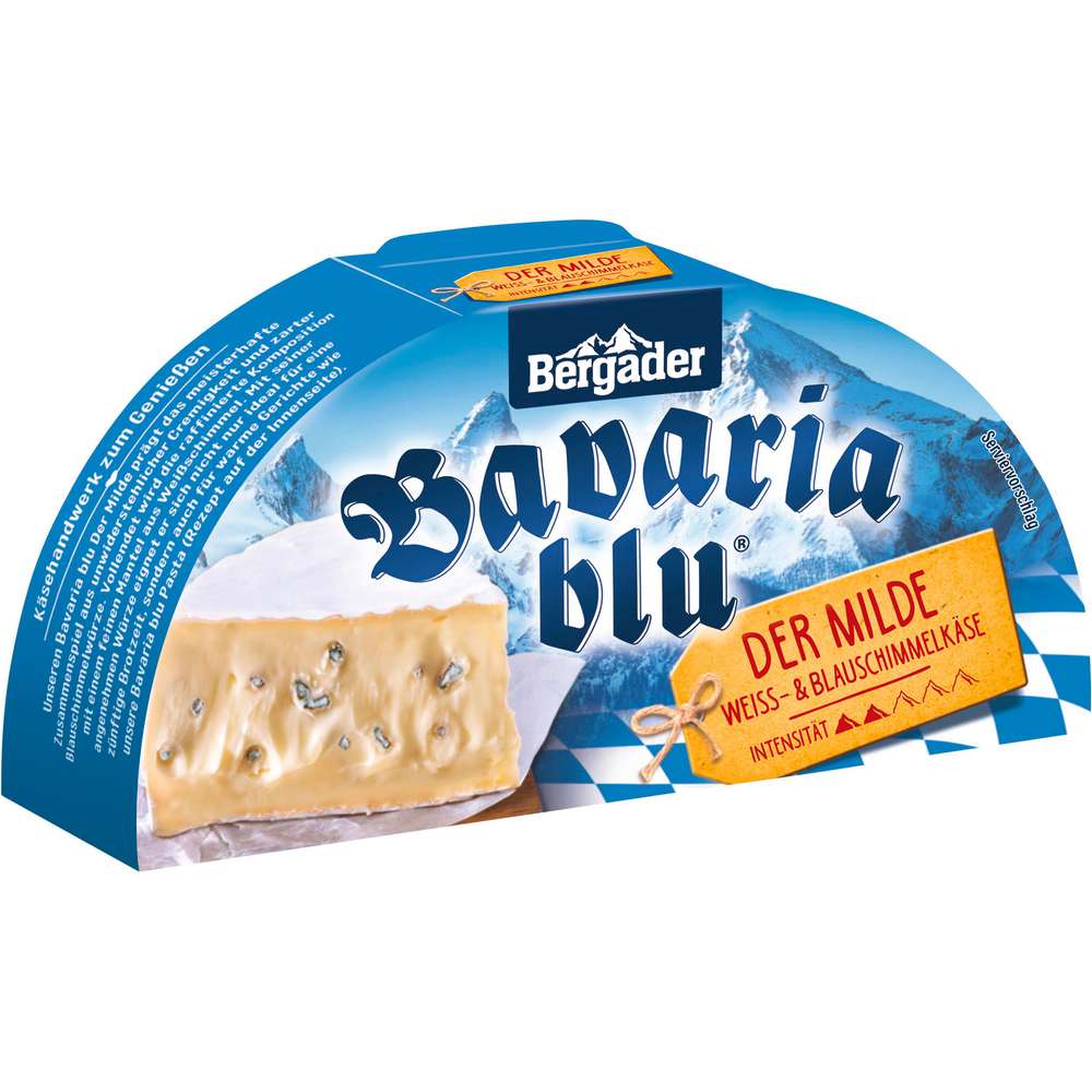 Produktabbildung Bergader Bavaria Blu Käse, Der Milde
