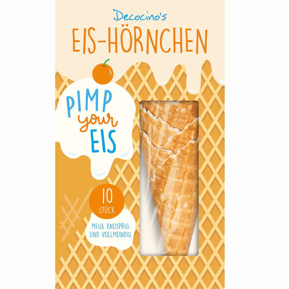 Produktabbildung Decocino Eis-Hörnchen 