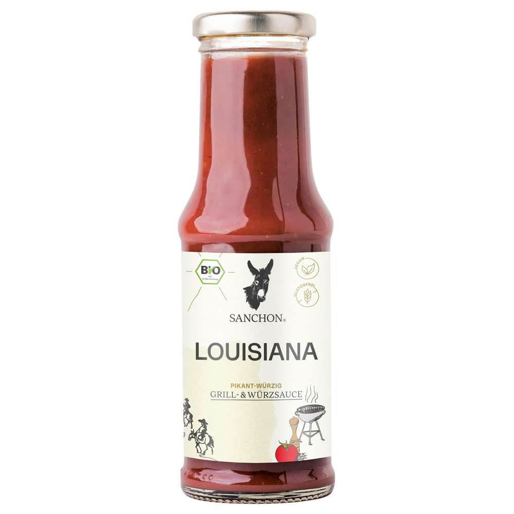 Produktabbildung Sanchon Bio Grillsauce Louisiana,pikant-würzig