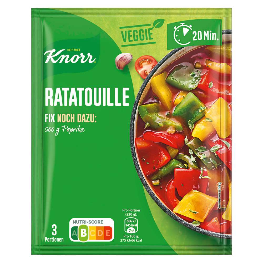 Produktabbildung Knorr Fix Würzmischung Ratatouille