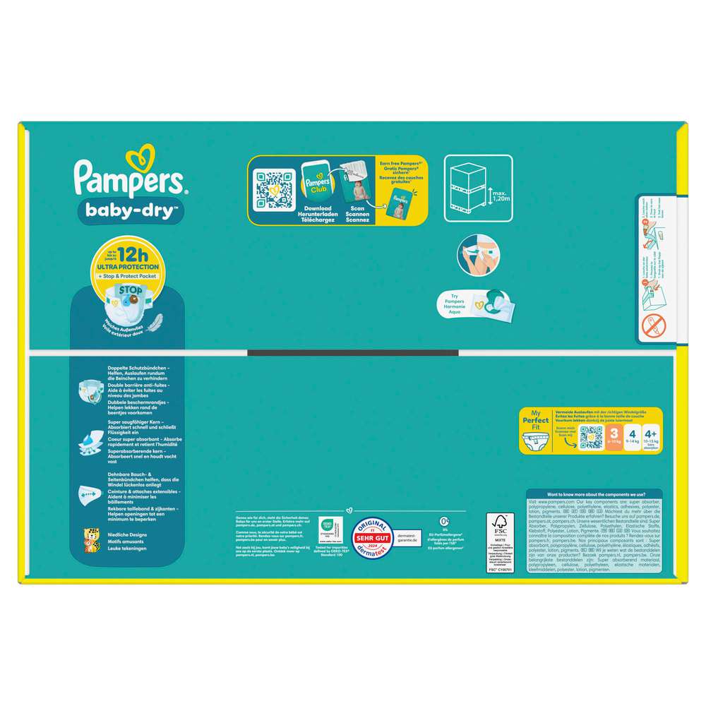 Produktabbildung Pampers Windeln Premium Protection Gr.3 Midi 6-10 kg