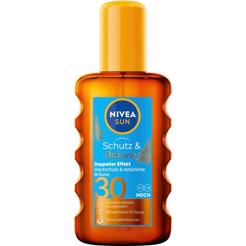 Produktabbildung Nivea Sonnenöl, Protect & Bronze LSF 30