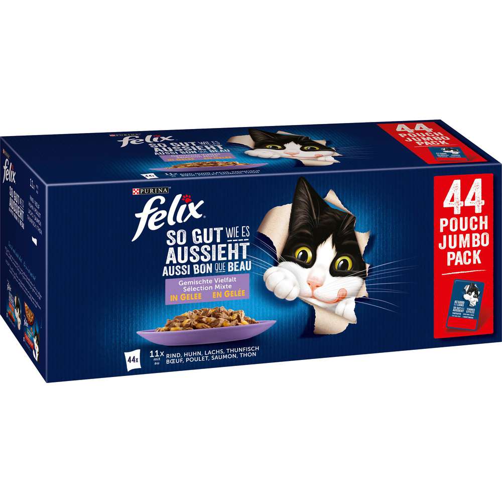 Produktabbildung Felix Katzen-Nassfutter, Gemischt
