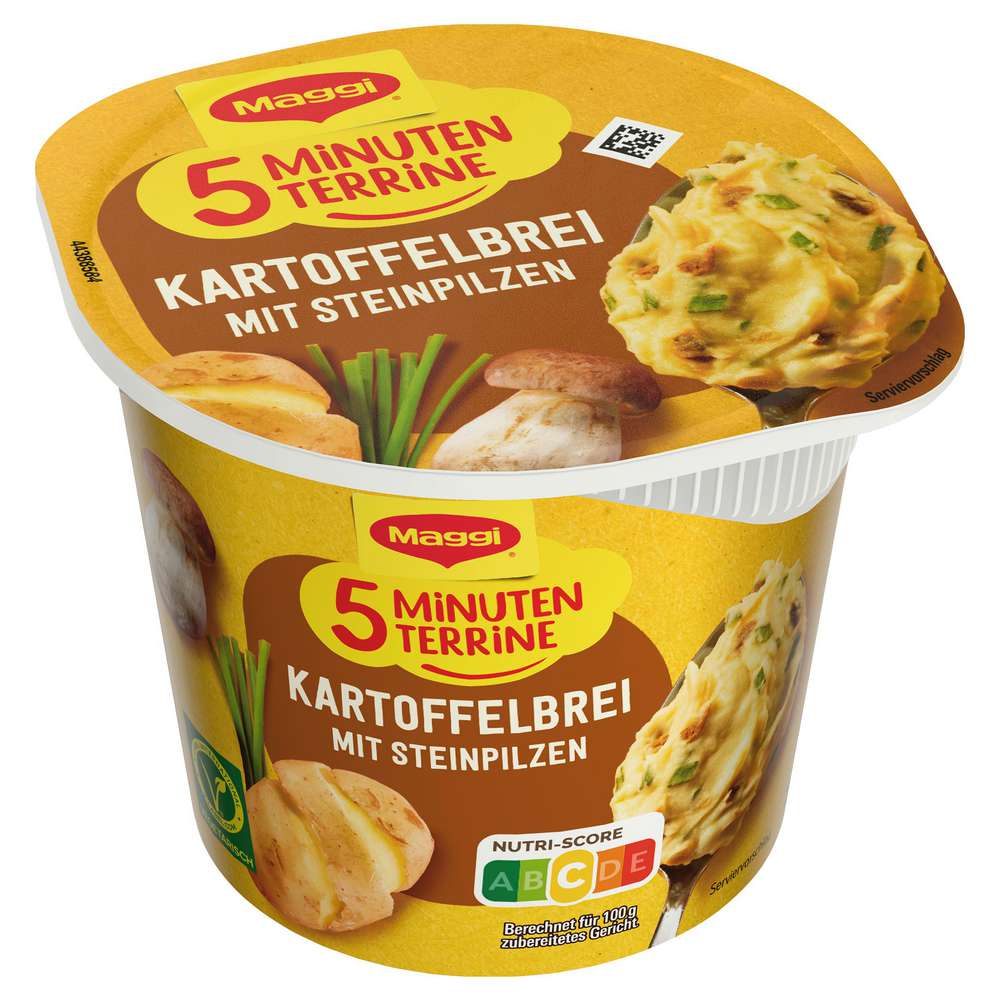 Produktabbildung Maggi 5 Minuten Terrine, Kartoffelbrei mit Steinpilzen