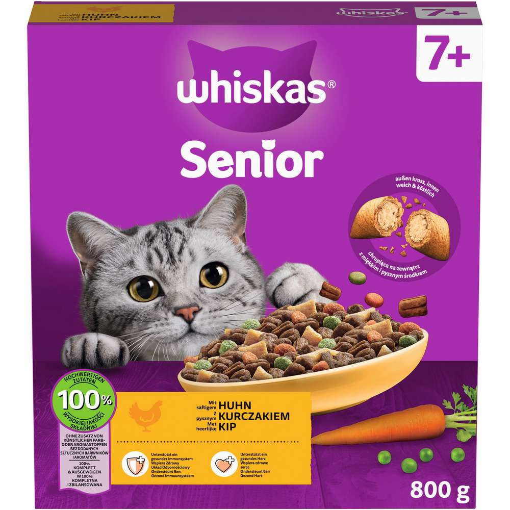 Produktabbildung Whiskas Katzen-Trockenfutter, Huhn